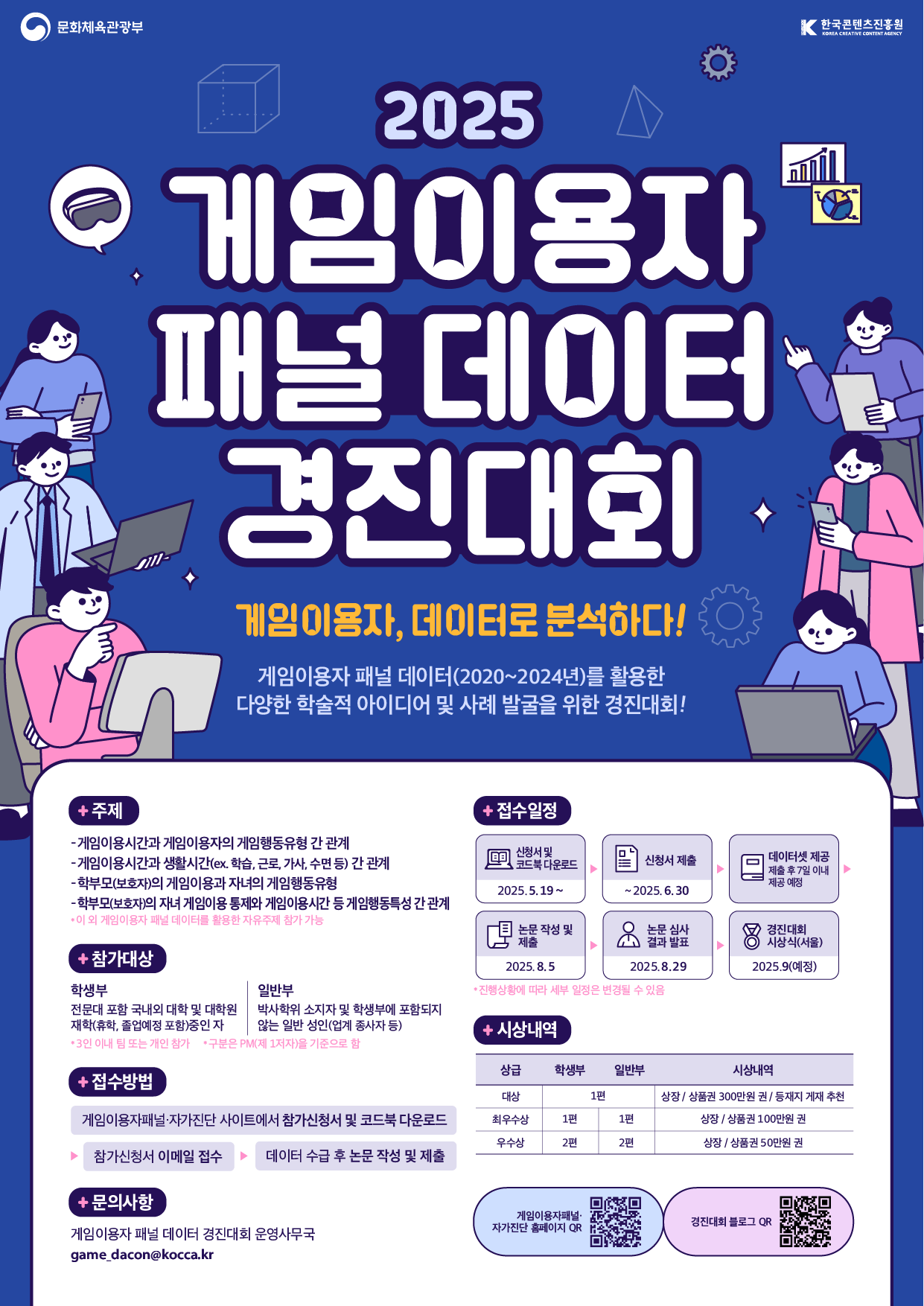 <한국콘텐츠진흥원 2025 게임이용자 패널 데이터 경진대회> 첨부 이미지